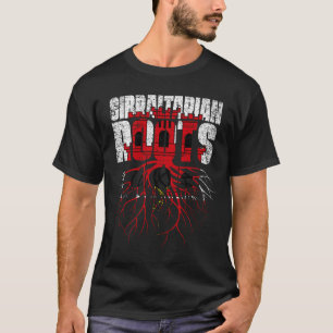 T-shirt Drapeau patrimonial GIBRALTAR Roots de Gibraltar