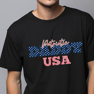 T-shirt Drapeau Patriotic Daddy USA Fête des pères