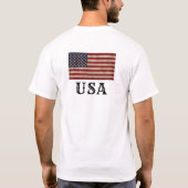 T-shirt Drapeau patriotique américain (Dos)