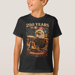 T-shirt Drapeau patriotique américain 1776 2026 250e anniv