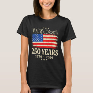 T-shirt Drapeau patriotique américain 250e anniversaire 25