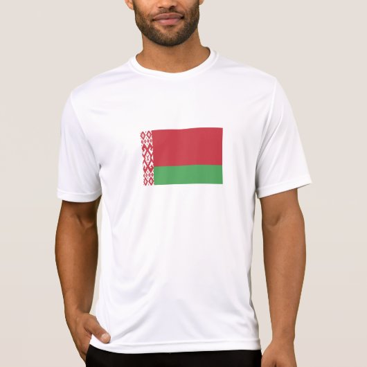 T-shirt Drapeau patriotique biélorusse (Devant)