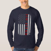 T-shirt Drapeau patriotique brésilien Jiu Jitsu (Devant)