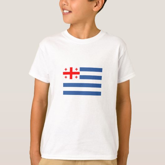 T-shirt Drapeau patriotique d'Adjara (Devant)