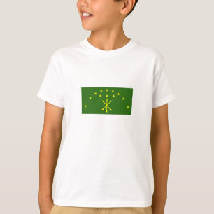 T-shirt Drapeau patriotique d'Adyguée