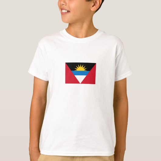 T-shirt Drapeau patriotique d'Antigua-et-Barbuda (Devant)