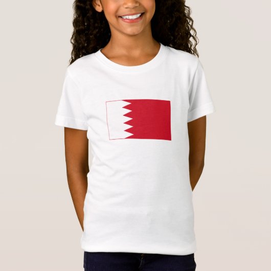 T-Shirt Drapeau patriotique de Bahreïn (Devant)