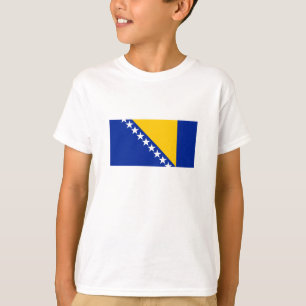 T-shirt Drapeau patriotique de Bosnie-Herzégovine
