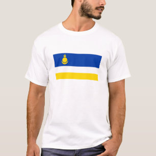 T-shirt Drapeau patriotique de Bouriatie