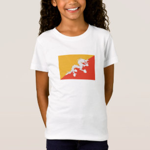 T-Shirt Drapeau patriotique du Bhoutan