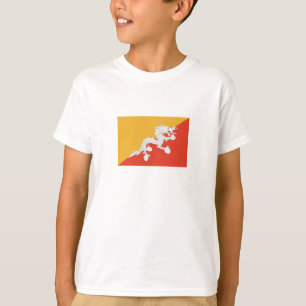 T-shirt Drapeau patriotique du Bhoutan