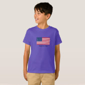 T-shirt Drapeau Patriotique Enfants (Devant entier)