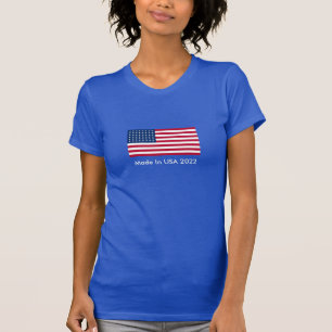 T-shirt Drapeau Patriotique Femmes