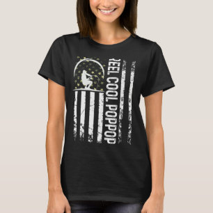 T-shirt Drapeau Patriotique Hommes Cool Poppop Pour Daddy