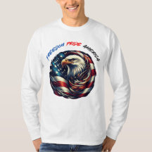 Drapeau patriotique USA Tee pour Hommes, Femmes et