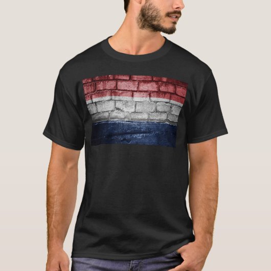T-shirt Drapeau Pays-Bas (Devant)