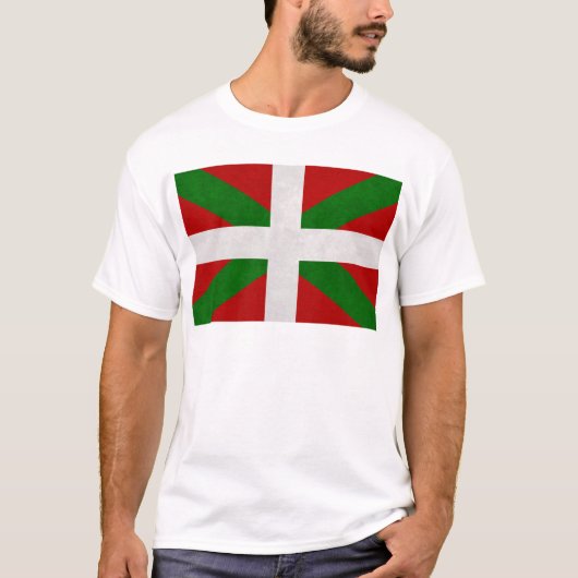 T-shirt Drapeau Pays Basque Euskadi (Devant)