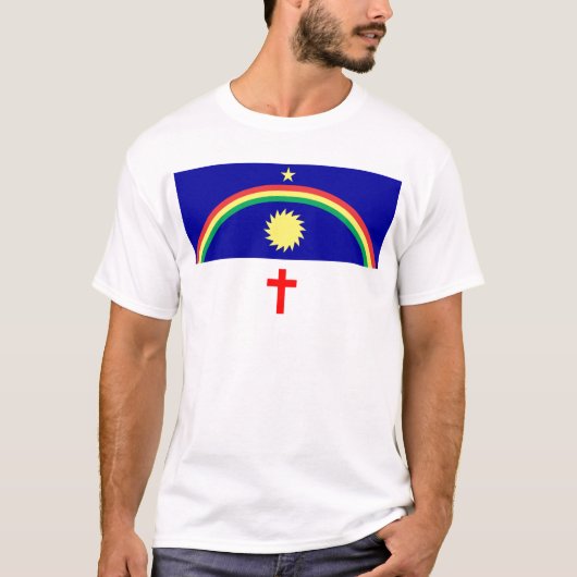 T-shirt Drapeau Pernambuco Brésil (Devant)
