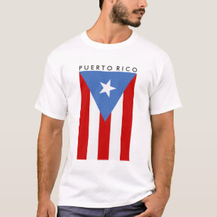 T-shirt Drapeau personnalisé de Porto Rico