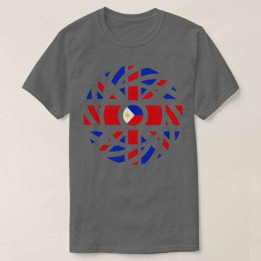 T-shirt Drapeau phare Multinationale des Philippines brita (Design devant)