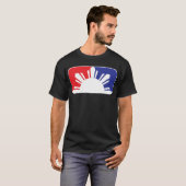 T-shirt Drapeau philippin de ligue - demi (Devant entier)
