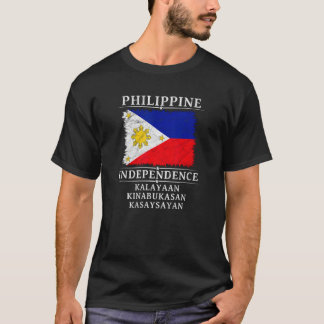 T-shirt Drapeau philippin de l'indépendance des Philippine