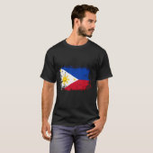 T-shirt Drapeau philippin des Philippines (Devant entier)