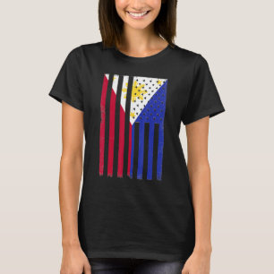 T-shirt Drapeau philippin descendant du patrimoine