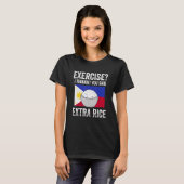 T-shirt Drapeau philippin Extra Rice (Devant entier)