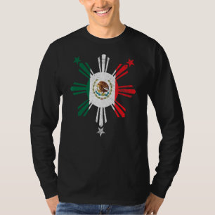 T-shirt Drapeau philippin mexicain Mexique Philippines Pin
