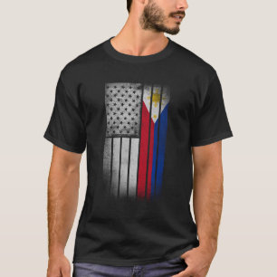 T-shirt Drapeau philippin philippin Drapeau longue S