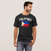T-shirt Drapeau philippin Pinoy (Devant entier)