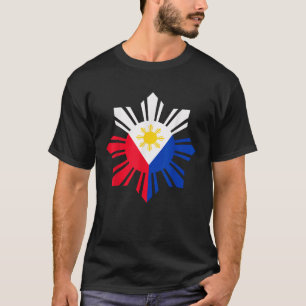 T-shirt Drapeau philippin Pinoy Drapeau philippin Pinoy Su