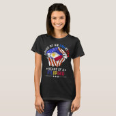T-shirt Drapeau phillipines américaines (Devant entier)
