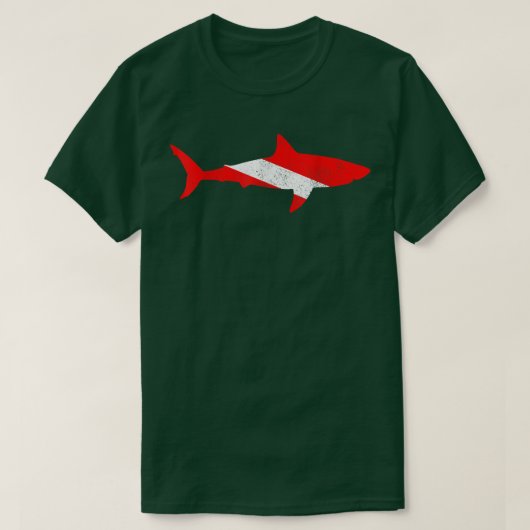 T-shirt Drapeau Plongée Plongée Planche Plongée Drapeau Pl (Design devant)