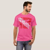 T-shirt Drapeau Plongée Plongée Scuba (Devant entier)