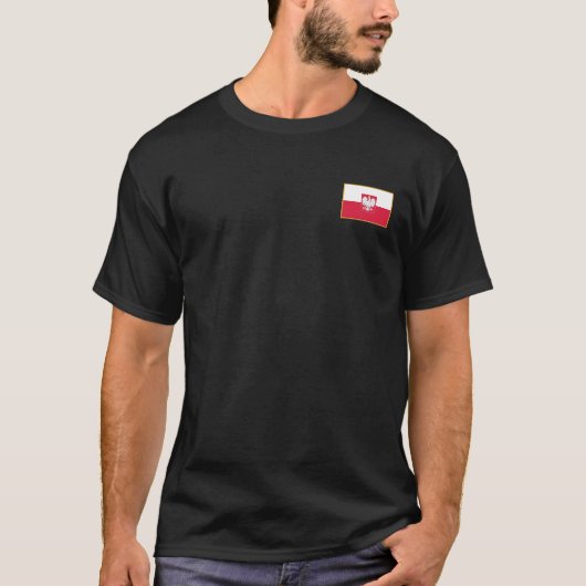 T-Shirt Drapeau Pologne (Devant)