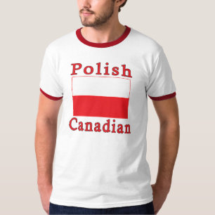 T-shirt Drapeau polonais Canadien