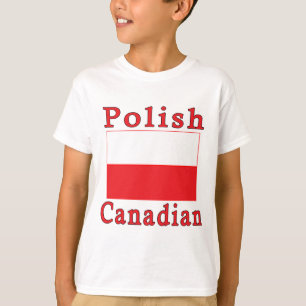 T-shirt Drapeau polonais Canadien