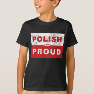 T-shirt Drapeau polonais et fier