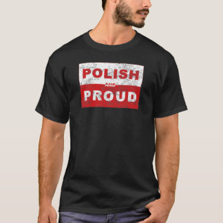T-shirt Drapeau polonais et fier