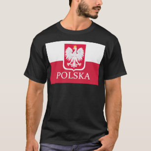 T-shirt Drapeau Polska Patriotique Polonaise