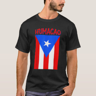T-shirt Drapeau porto-ricain Humacao Porto Rico