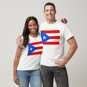 T-shirt Drapeau Porto Rico