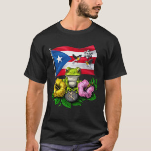T-shirt Drapeau Porto Rico Boricua