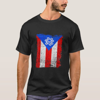 T-shirt Drapeau Porto Rico - Boricua - Patrimoine Hispaniq