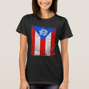 T-shirt Drapeau Porto Rico - Boricua - Patrimoine Hispaniq
