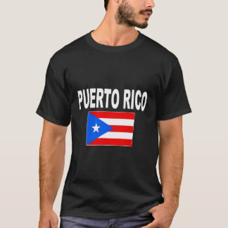 T-shirt Drapeau Porto Rico Rican Boricua Drapeaux Cadeau