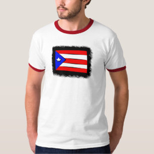 T-shirt Drapeau portoricain