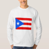 T-shirt Drapeau portoricain (Porto Rico) (Devant)